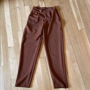Elegant Brown Women's Pants